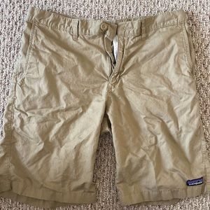 Patagonia All-Wear Shorts Chinos Khakis Beige Organic Cotton Men's Size 38